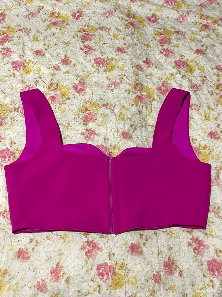 Mor Mini Straplez Büstiyer M&L beden - Görsel 2