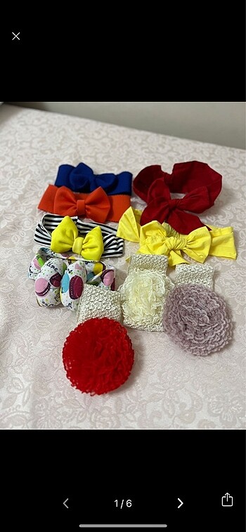 Kız bebek bandana
