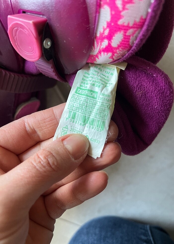 Oxelo 28 30 numara paten - Görsel 5