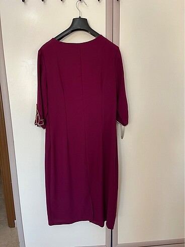 Abiye Kumaş Elbise - Görsel 6