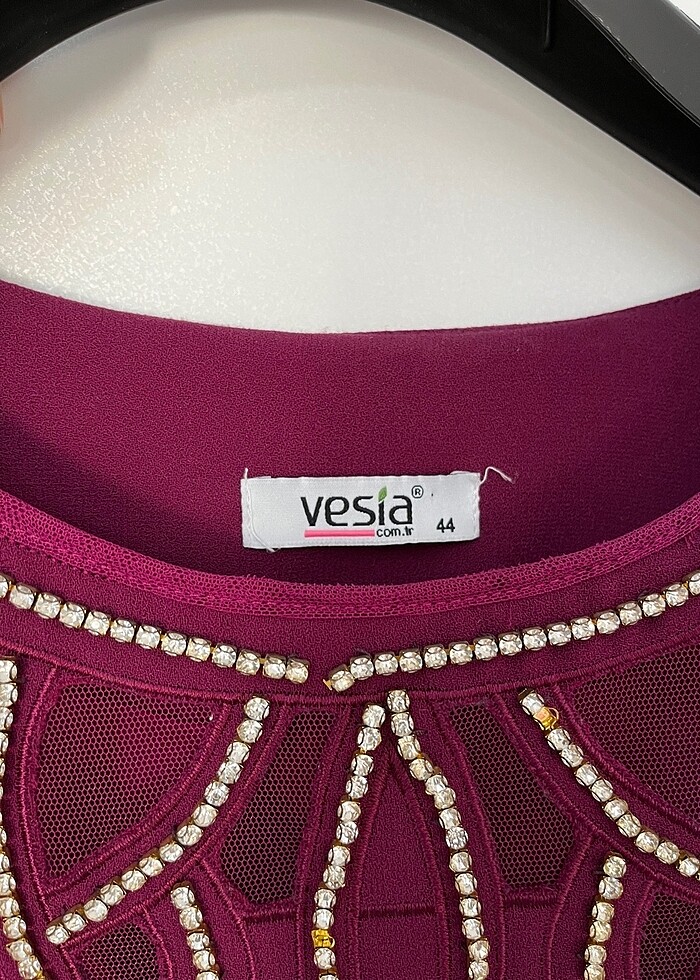 Abiye Kumaş Elbise - Görsel 5