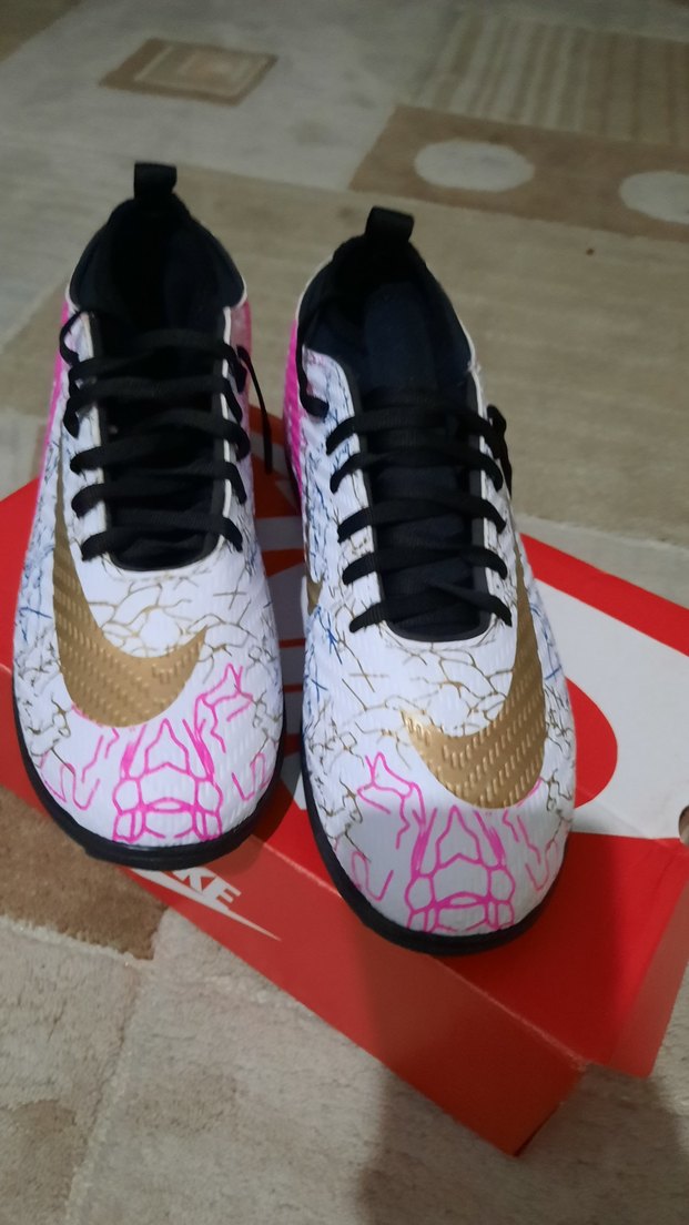 Nike Renkli Erkek Futbol Ayakkabısı - Görsel 2