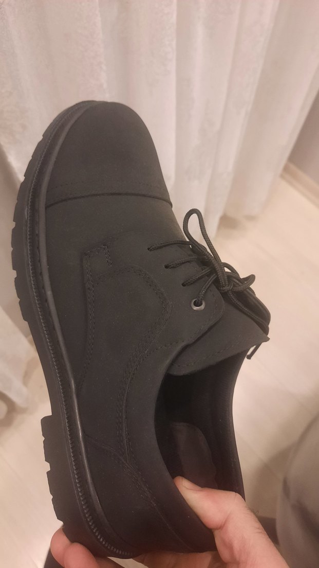 Siyah Erkek Klasik Deri Ayakkabı - Görsel 4