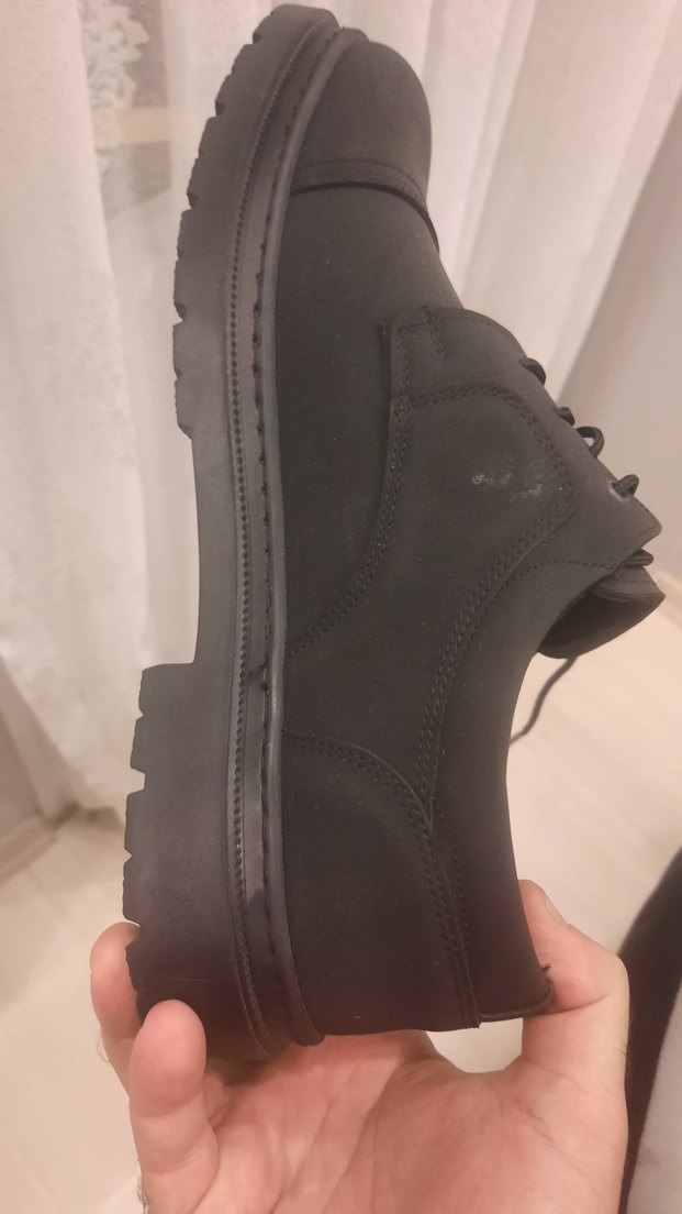 Siyah Erkek Klasik Deri Ayakkabı - Görsel 5