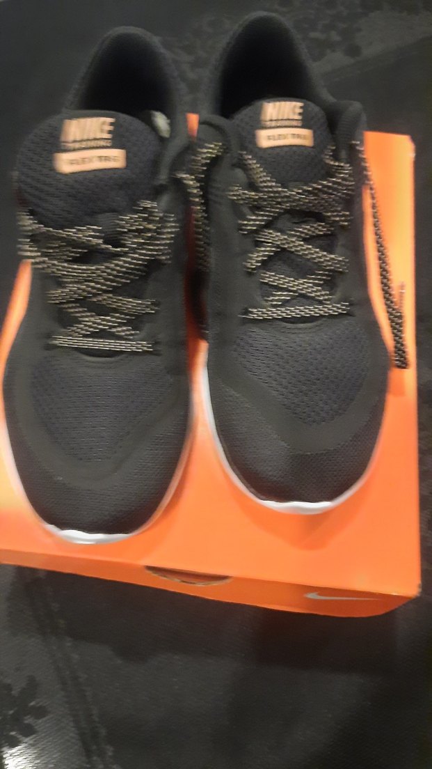 Nike Siyah Bağcıklı Kadın Spor Ayakkabı - Görsel 5