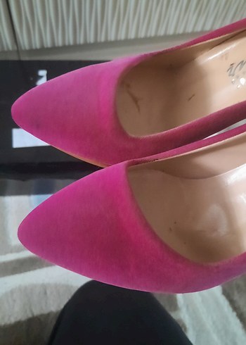 Pembe Stiletto Topuklu Kadın Ayakkabı - Görsel 9