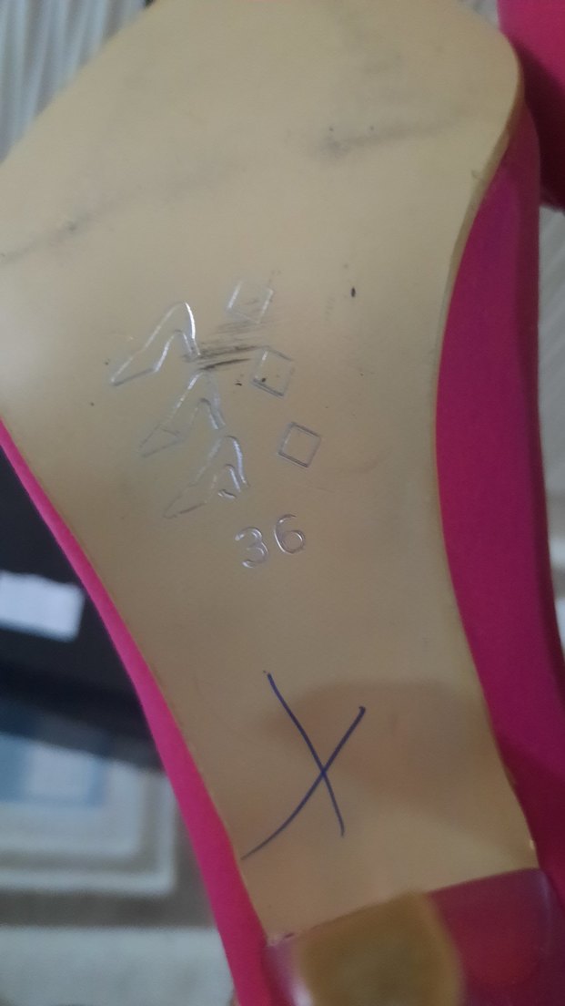 Pembe Stiletto Topuklu Kadın Ayakkabı - Görsel 4