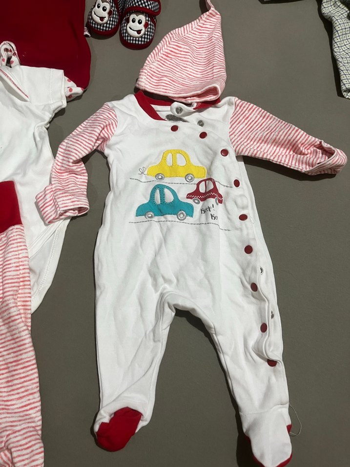 Yeni doğan Hastane çıkış seti 10 parça - Görsel 5