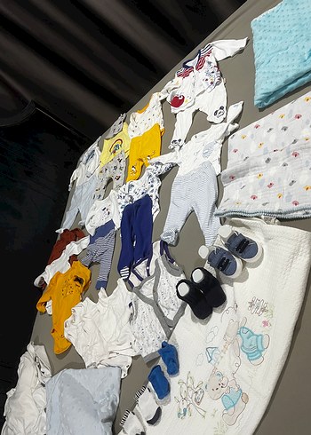 Renkli Mickey Bebek Takımı - Görsel 17