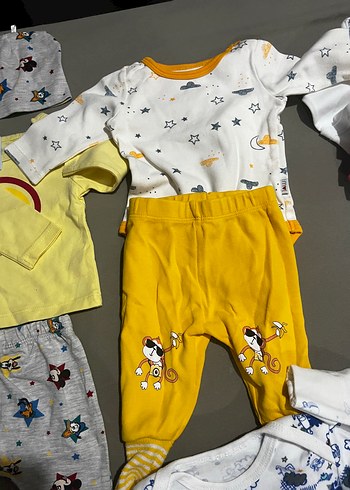 Renkli Mickey Bebek Takımı - Görsel 11