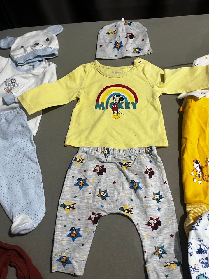 Renkli Mickey Bebek Takımı - Görsel 2