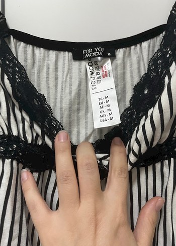 Lohusa emzirme gecelik 2 adet ve 2 adet emzirme atlet - Görsel 5