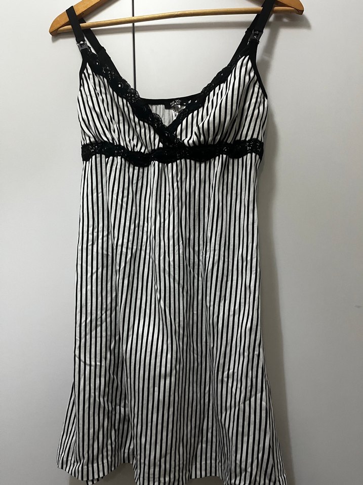 Lohusa emzirme gecelik 2 adet ve 2 adet emzirme atlet - Görsel 4