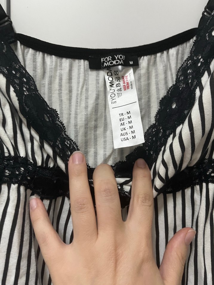 Lohusa emzirme gecelik 2 adet ve 2 adet emzirme atlet - Görsel 5