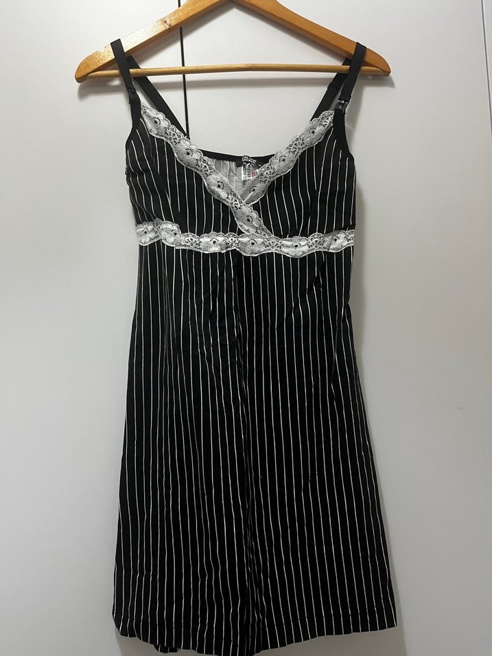 Lohusa emzirme gecelik 2 adet ve 2 adet emzirme atlet - Görsel 2