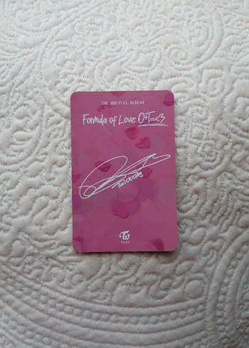 Diğer Twice dahyun orjinal fol pc photocard album