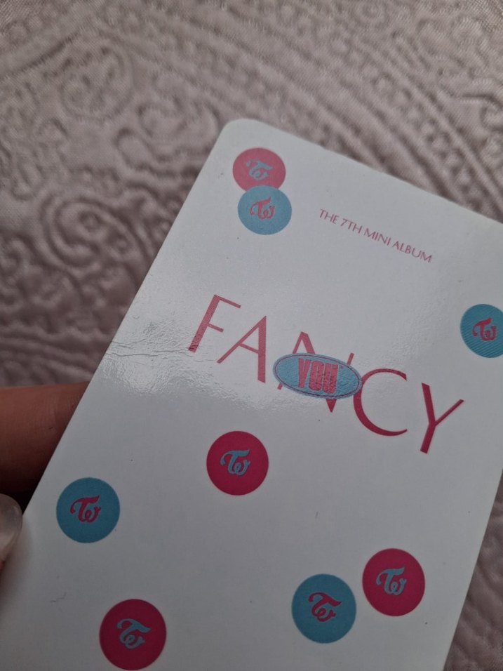 Twice orjinal limon sana fancy pc photocard albun - Görsel 3