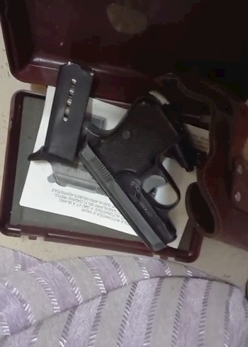 Koyu Haki Renkli Oyuncak Tabanca - Görsel 3