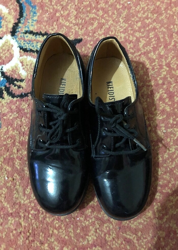 Erkek çocuk takım elbise kundura ayakkabı - Görsel 2