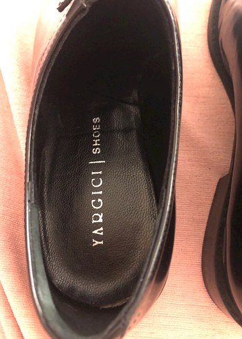 Tokalı Siyah Klasik kadın ayakkabısı - Görsel 3