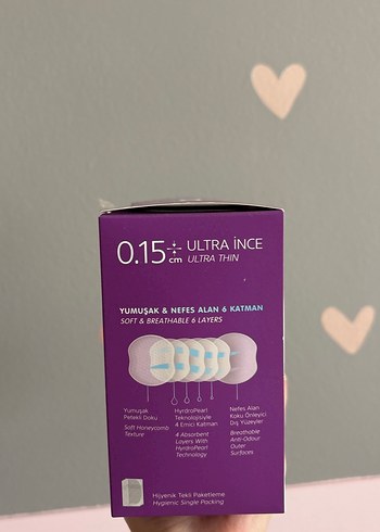 Mochi Göğüs Pedi 40'lı Beyaz - Görsel 2