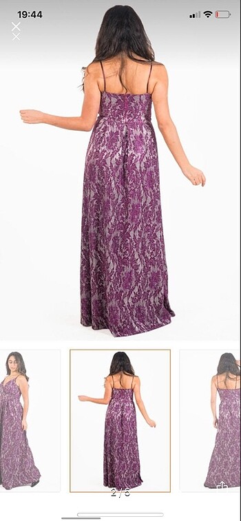 Uzun abiye elbise - Görsel 2