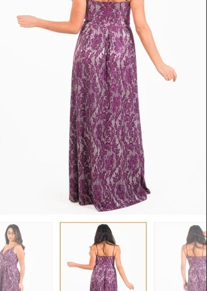 Uzun abiye elbise - Görsel 2