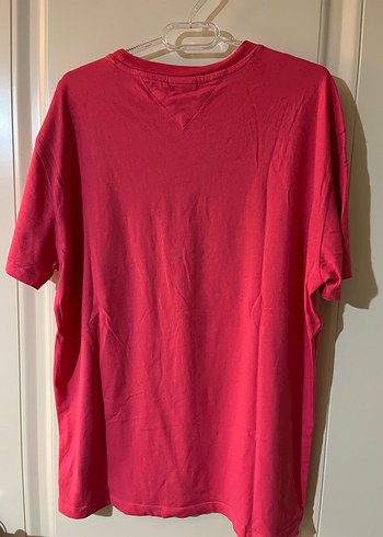 Tommy Hilfiger Kız Çocuk Pembe Baskılı Tişört