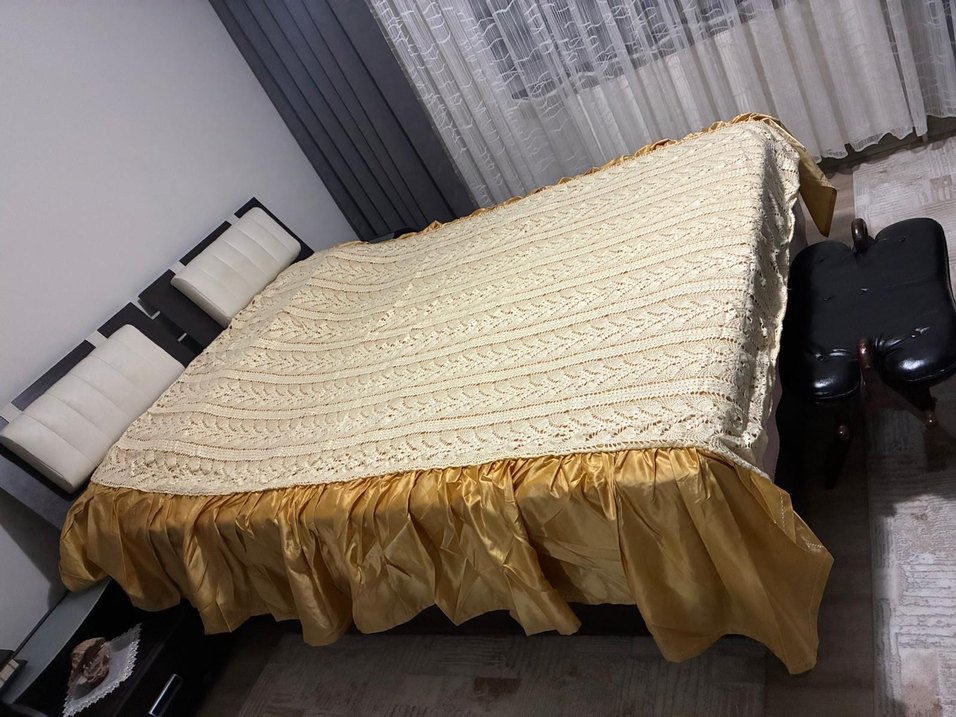 altı satenli yatak örtüsü - Görsel 2