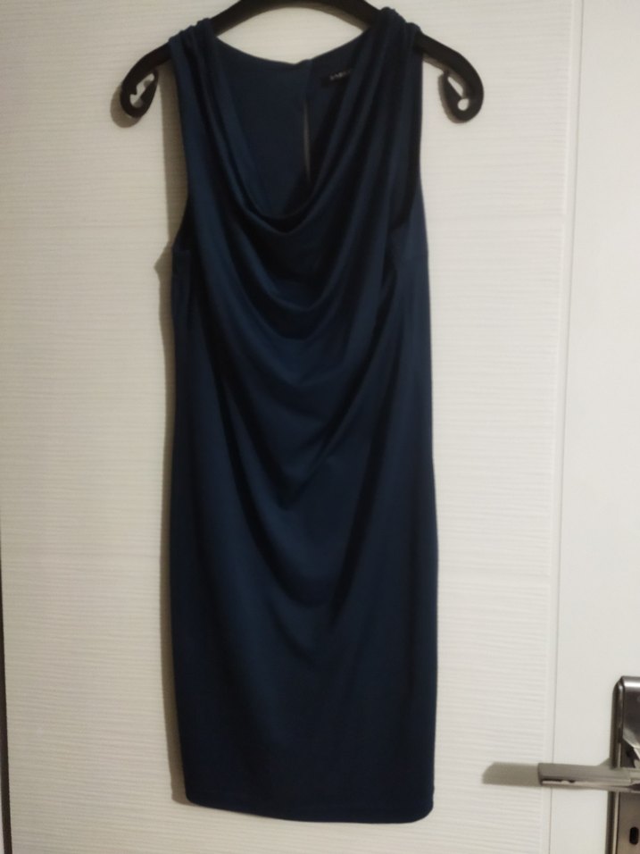 turkuaz elbise - Görsel 2