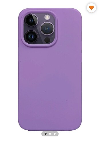 Apple Lansman Kılıfı Mor Renk iPhone 13 Pro