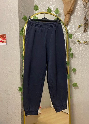 Kadın Mavi Lacivert  Fermuarlı Rahat Eşofman - Görsel 2