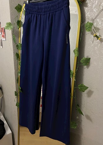 Kadın Lacivert Salaş Pantolon - Görsel 4