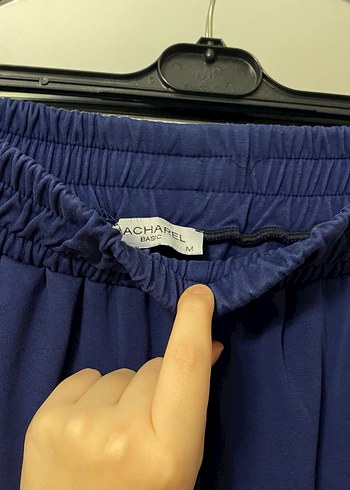 Kadın Lacivert Salaş Pantolon - Görsel 2