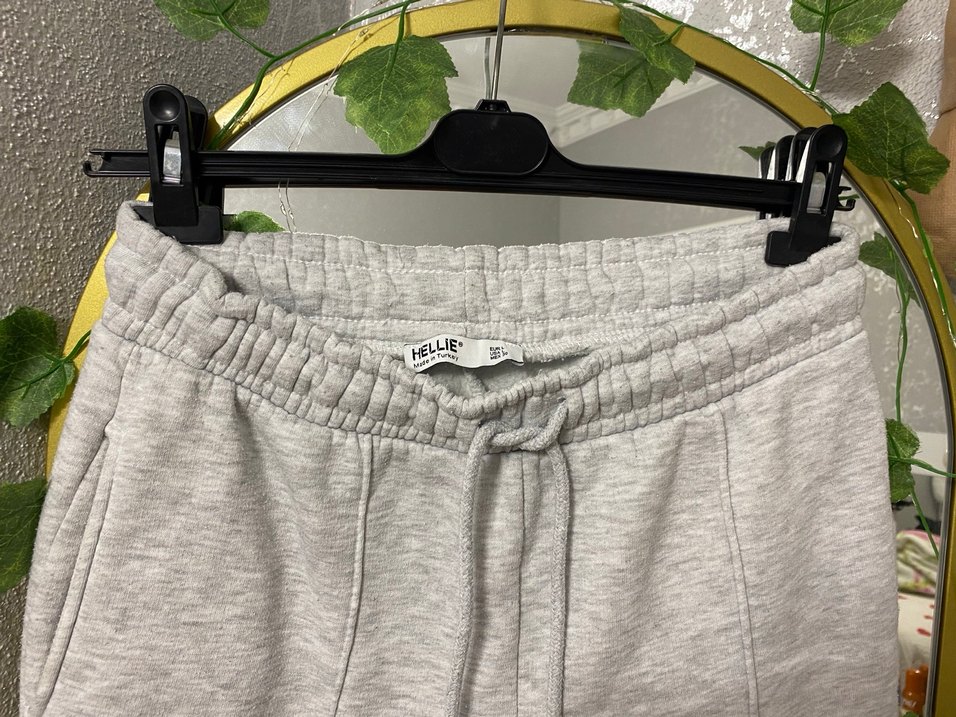 Gri Rahat Kesim Kadın Eşofman Altı - Görsel 2