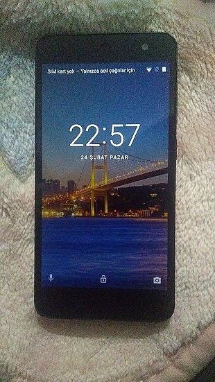 General mobile 4G dual Android akıllı telefon.