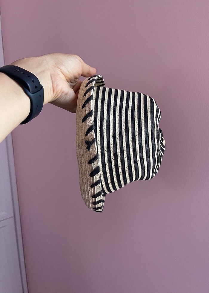 Kız çocuk hasır şapka - Görsel 2