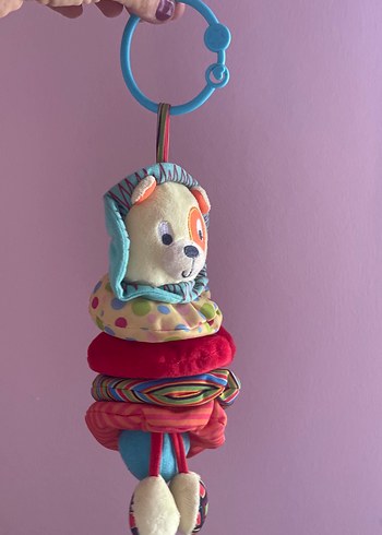 Titreşimli Renkli Ayıcık Diş Kaşıyıcı ve Çıngırak - Görsel 3