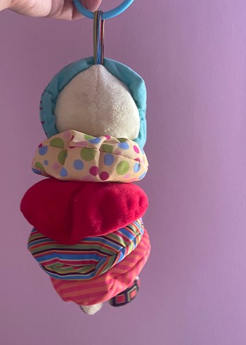 Titreşimli Renkli Ayıcık Diş Kaşıyıcı ve Çıngırak - Görsel 2