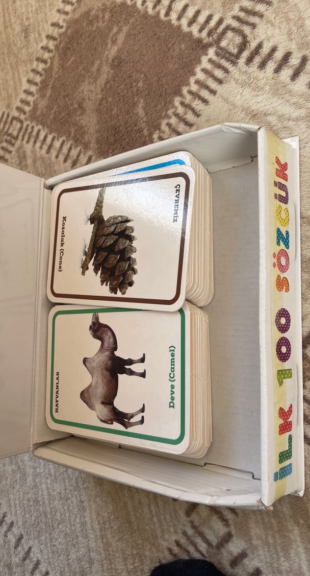 İlk 100 Sözcük Flash Kartları - Görsel 2