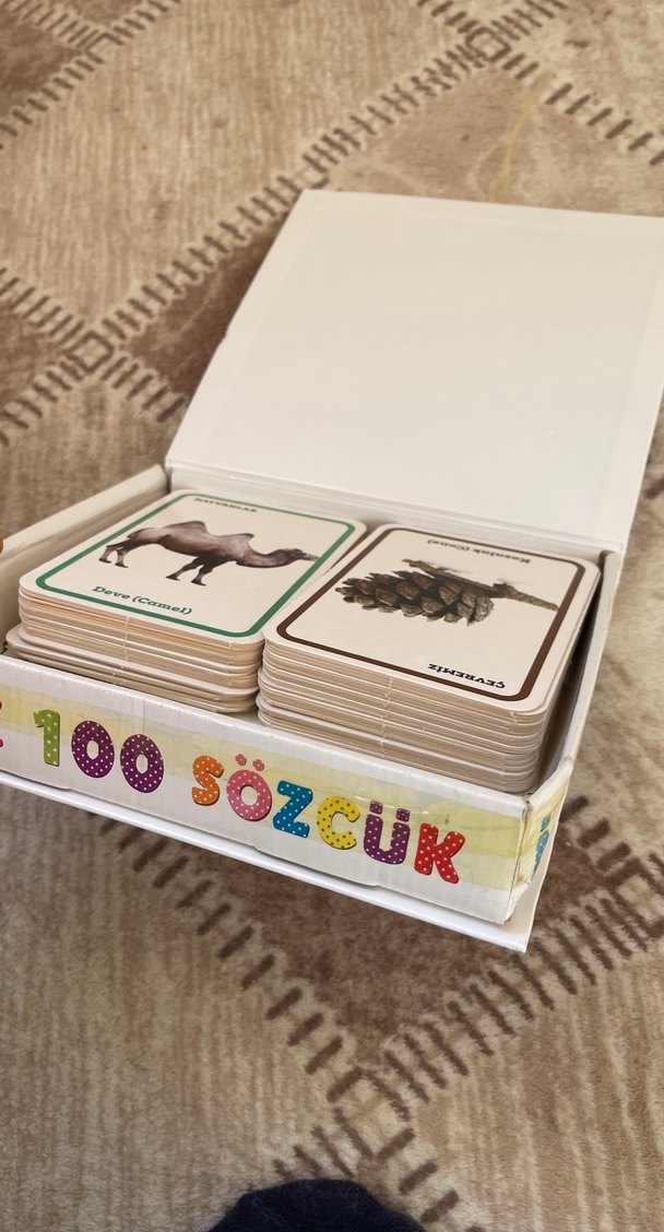 İlk 100 Sözcük Flash Kartları - Görsel 3