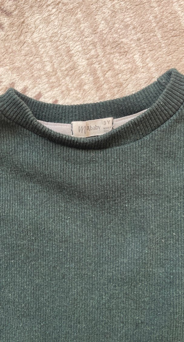 Yeşil Takım Uzun Kollu ve Şapkalı takım - Görsel 2