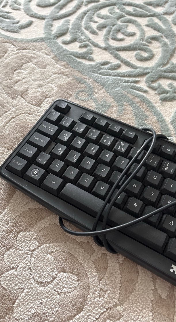 Kablolu Siyah Standart Klavye - Görsel 2