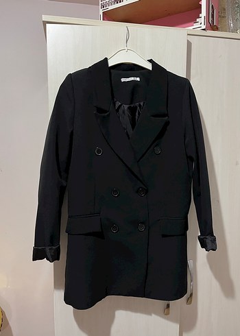 Siyah Kadın Blazer Ceket