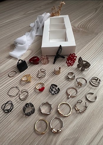 Ahşap Saç Fırçası, Renkli Ayna ve Tarak Seti