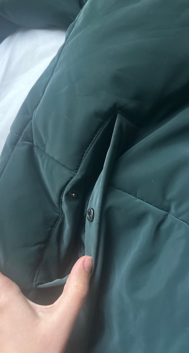 Dik yaka mont - Görsel 3