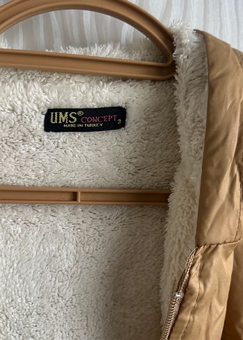 Bej Parlak Uzun Hamile Kabanı - Görsel 2