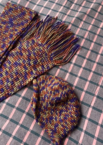 Atkı şapka takım - Görsel 3