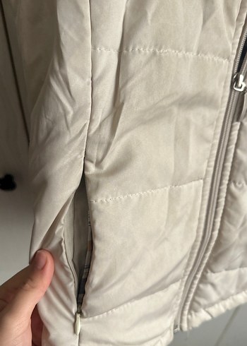 Suni Kürklü Bej Kadın Yelek - Görsel 2