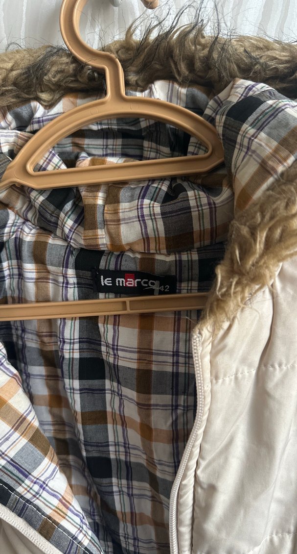 Suni Kürklü Bej Kadın Yelek - Görsel 3